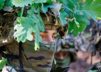 Ukrainos ąžuolai | facebook.com/GeneralStaff.ua nuotr.