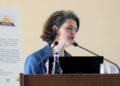 Erika Drungytė Sąjūdžio 35-mečio konferencijoje LMA 2023-06-03 | Alkas.lt, J. Vaiškūno nuotr.