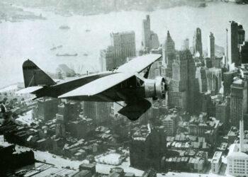 Lituanica virš Niujorko | Time Group nuotr.