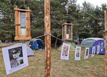 Skautai – partizanai paroda stovykloje | Vilnius Lifestyle nuotr.