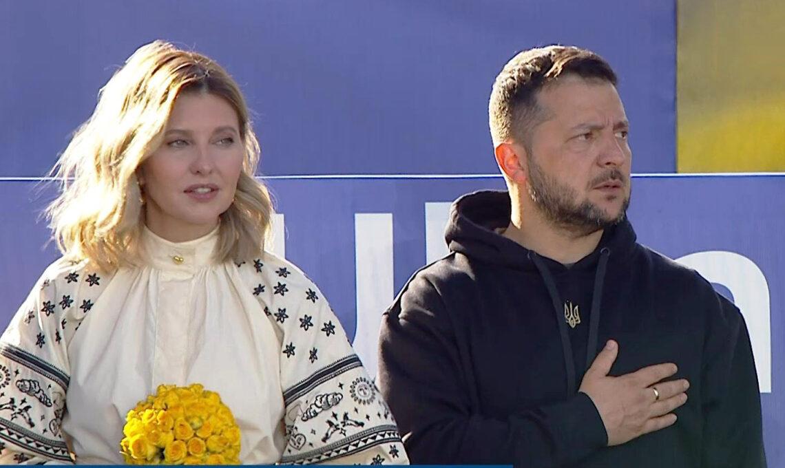 Volodymyras Zelenskis ir Olena Zelenska Vilniuje 2023-06-11 | Alkas.lt nuotr.