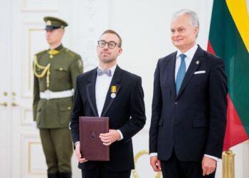 Valstybinį apdovanojimą pelnė žurnalistas E. Kubilius | lzs.lt nuotr.