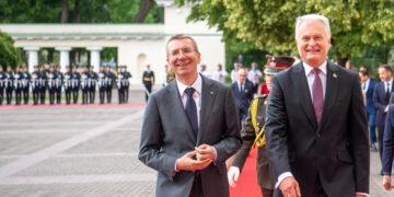 Edgaras Rinkevičius ir Gitanas Nausėda