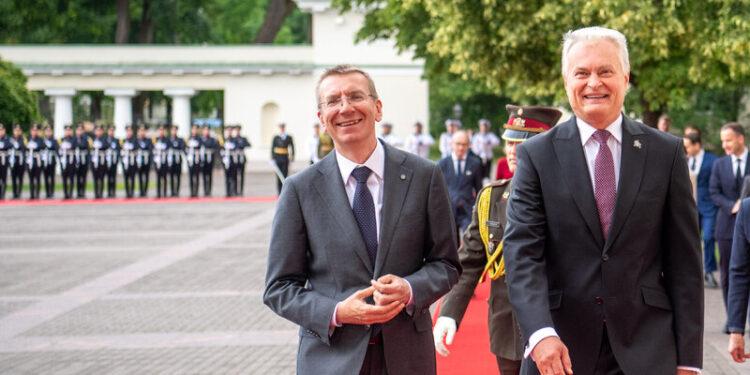 Edgaras Rinkevičius ir Gitanas Nausėda