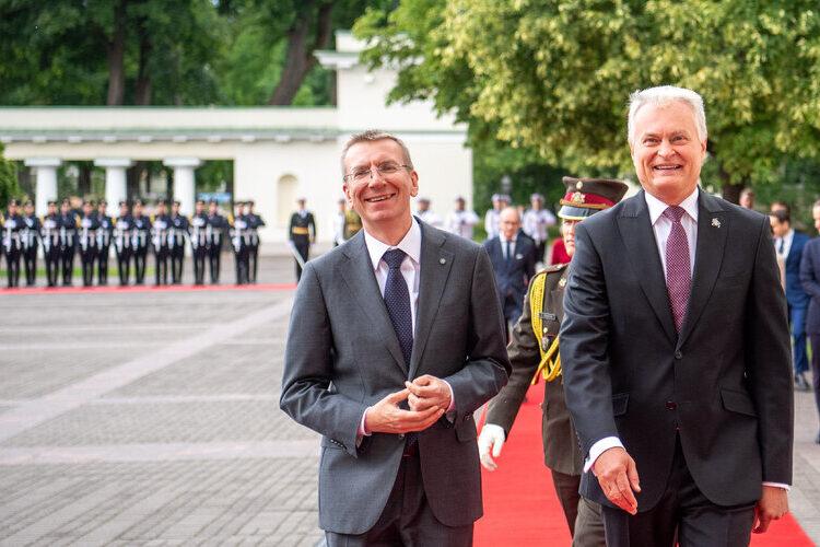 Edgaras Rinkevičius ir Gitanas Nausėda