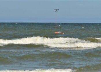 Bepilotis orlaivis | palanga.lt nuotr.