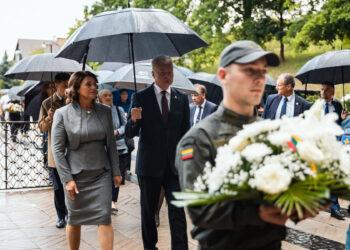 Prezidentas dalyvauja Medininkų tragedijos minėjime | E. Kinaičio nuotr.