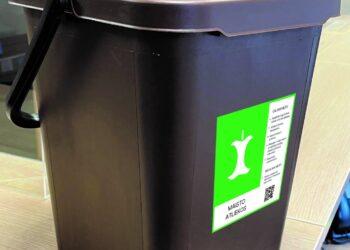 Maisto atliekų kibirėlis | klaipėda.lt nuotr.