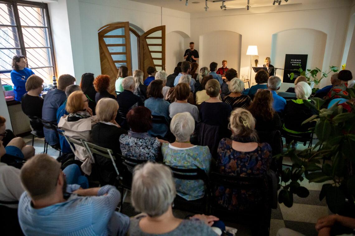Renginys Vilniaus literatų namuose | M. Mikulėno nuotr.