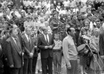 Medininkų aukų laidotuvės | Viktoro Kapočiaus nuotr.