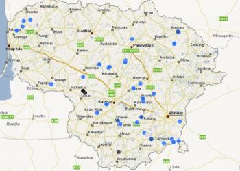 Medelynų žemėlapis | am.lrv.lt nuotr.