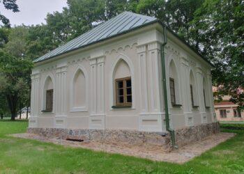 Baigta tvarkyti Baisogalos dvaro ledainė | kulturosic.lt nuotr.