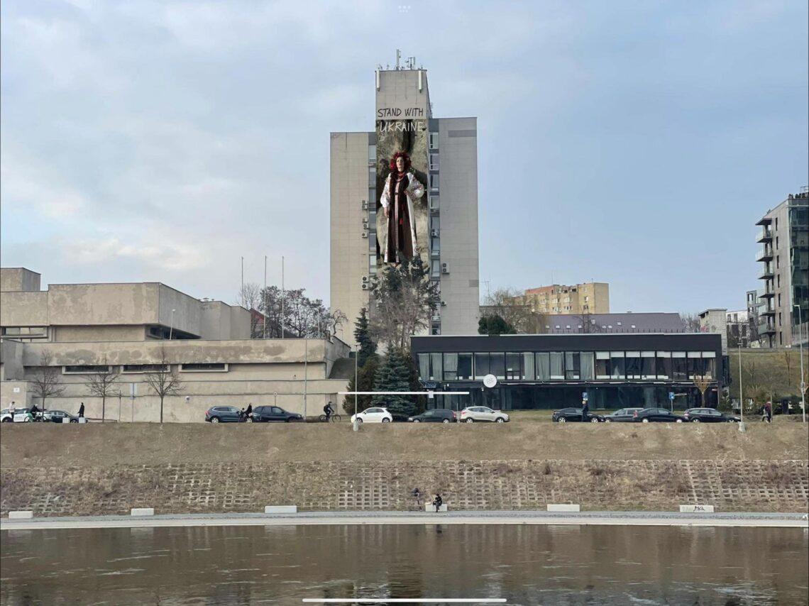 Būsimos neofreskos „Nezlamna“ vizualizacija | unesco.lt nuotr.