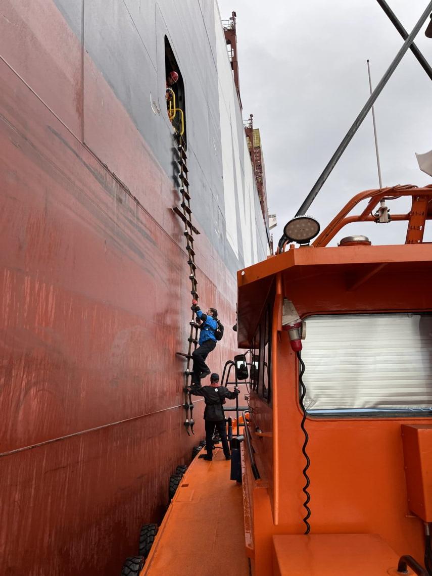 Klaipėdos uosto locmanų darbui – aukščiausi įvertinimai | Klaipėdos valstybinio jūrų uosto direkcijos nuotr.