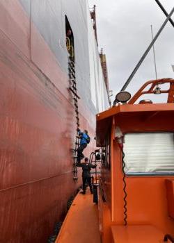 Klaipėdos uosto locmanų darbui – aukščiausi įvertinimai | Klaipėdos valstybinio jūrų uosto direkcijos nuotr.