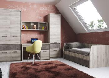 Vaiko ir jaunuolio kambarys | „Gintaro baldų“ nuotr.