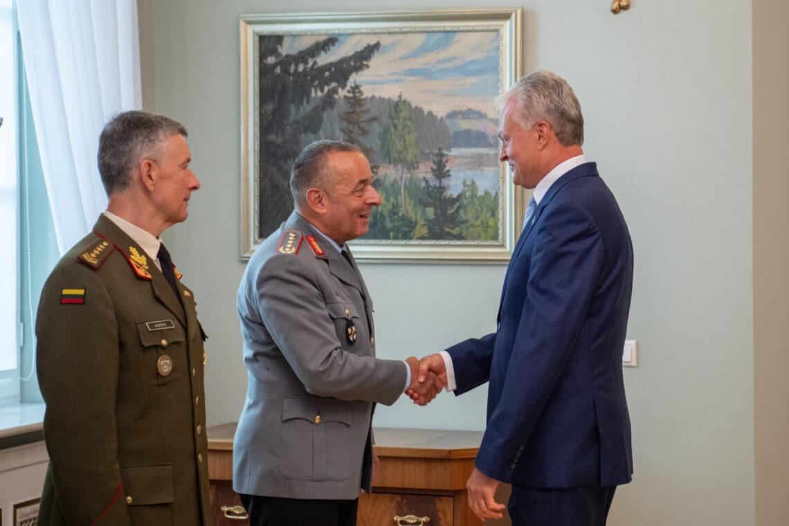 Aptartas karinis bendradarbiavimas su Vokietija | R. Dačkaus nuotr.