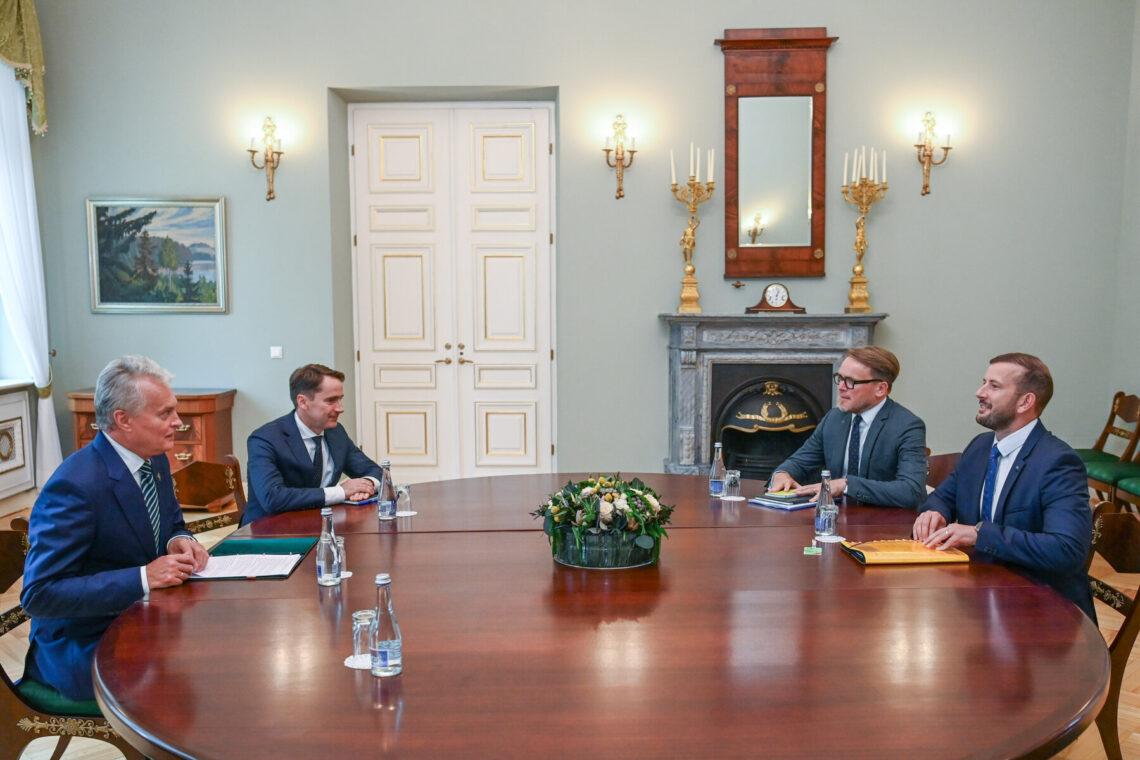 Susitikimas Prezidentūroje | R. Dačkaus nuotr.