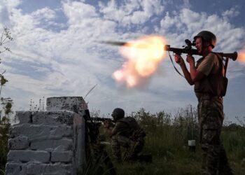 Ukraina ginasi | facebook.com/GeneralStaff.ua nuotr.