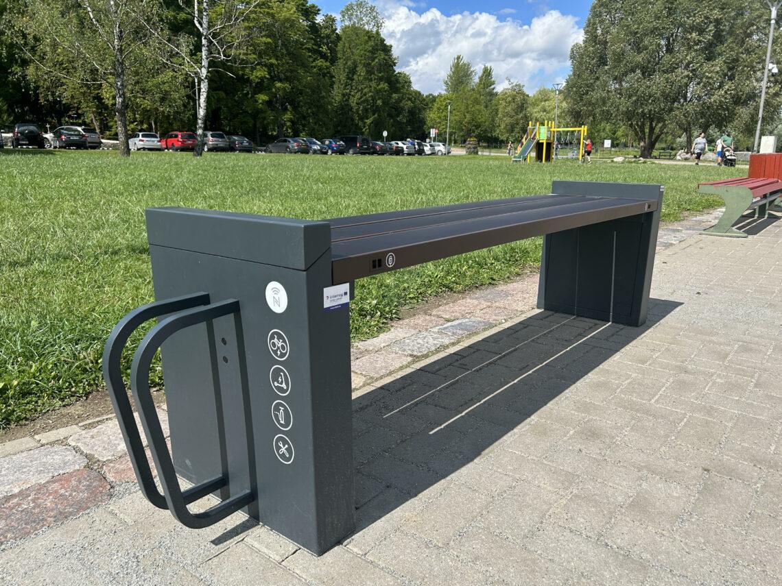 Išmanusis suolelis | siauliai.lt nuotr.