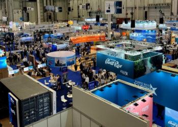 Klaipėdos uostas pristatomas didžiausioje kruizinės laivybos parodoje Europoje | klaipedaassutavim.lt nuotr.