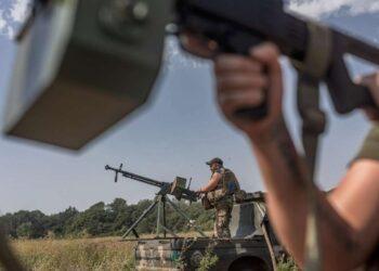 Ukrainos gynėjai | https://www.facebook.com/GeneralStaff.ua nuotr.