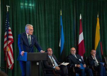 G. Nausėda lankosi JAV | R. Dačkaus nuotr.