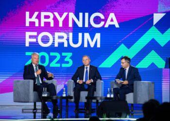 Prezidentas dalyvauja Krynicos forume | R. Dačkaus nuotr.