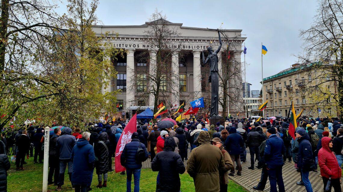 Mitingas |Alkas.lt Arūno Sartanavičiaus nuotr.