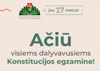 Kontitucijos egzaminas | tm.lrv.lt nuotr.