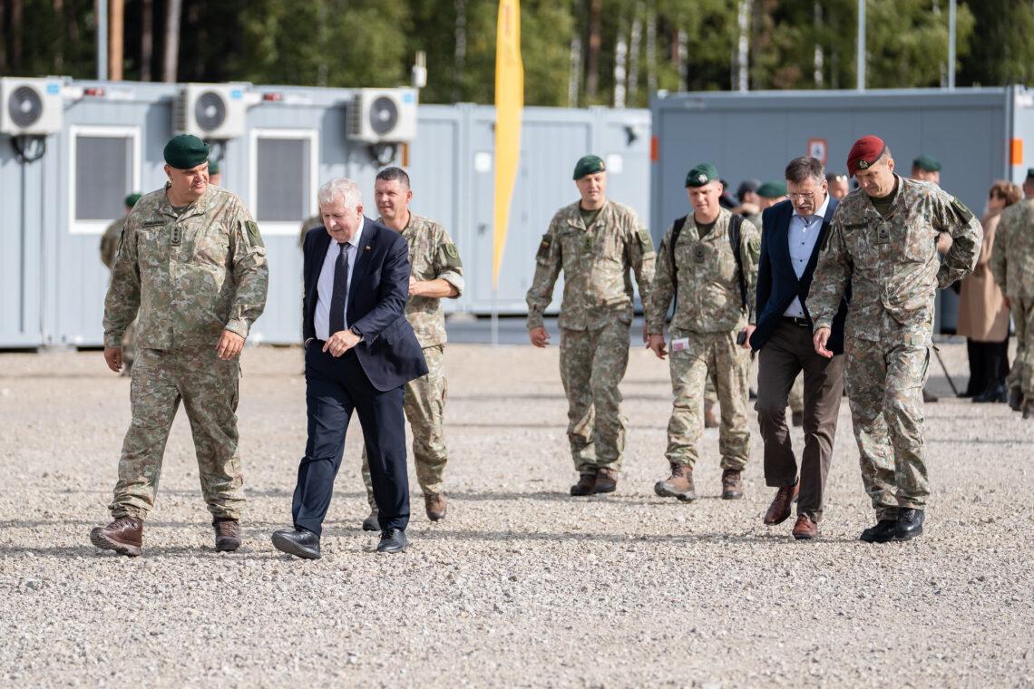 Nuolatinė modulinė stovykla „Jonas“ | KAM nuotr.