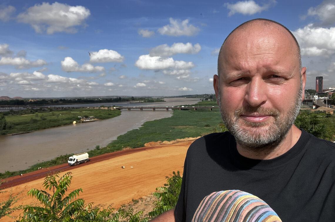 Keliautojas Danas Pankevičius Nigeryje | asmen. nuotr.