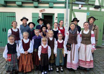 Klaipėdos etnokultūros centro vaikų folkloro ansamblio „Kuršiukai“ nariai | MLIM nuotr.