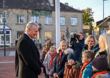 Prezidentas lankosi Telšiuose | R. Dačkaus nuotr.