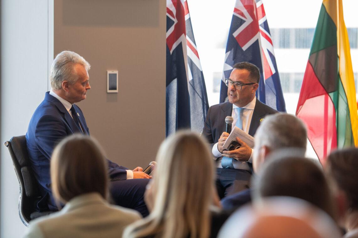 Prezidentas lankosi Australijoje | R. Dačkaus nuotr.