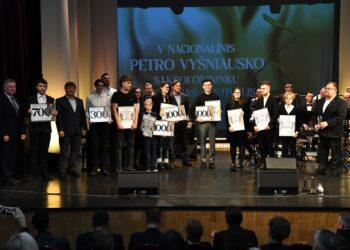 Įteikti P. Vyšniausko saksofonininkų varžytuvių apdovanojimai | plungeskc.lt nuotr.