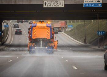 Gatvių priežiūra | S. Žiūros nuotr.