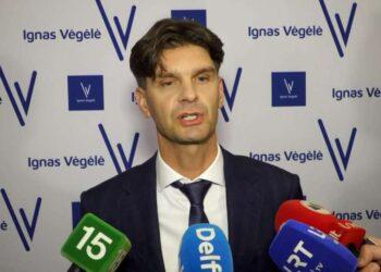 Ignas Vėgėlė paskelbė dalyvausiąs Lietuvos Prezidento rinkimuose | Alkas.lt nuotr.