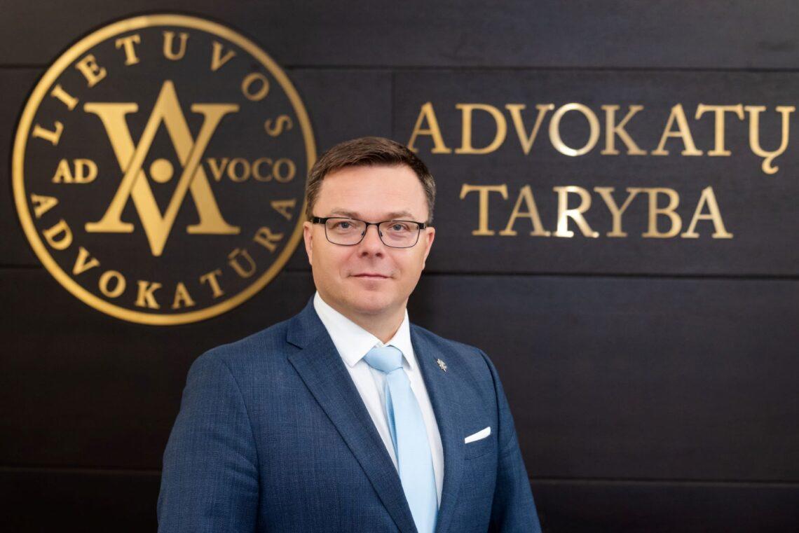 Advokatu tarybos pirmininkas Mindaugas Kukaitis