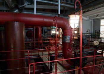 Lankymui atveria pasivaikščiojimo taką ant elektrinės garo katilų | etm.lt nuotr.