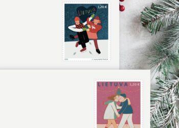 Laiškus ir atvirukus jau netrukus papuoš kalėdiniai pašto ženklai | Lietuvos pašto nuotr.