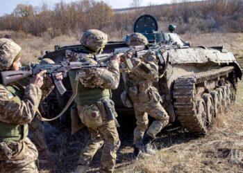 Ukrainos gynėjai | www.facebook.com/GeneralStaff.ua nuotr.