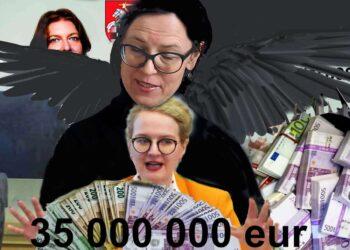 Savanorė Vaicekauskienė imasi reikalo | Alkas.lt , A. Vaišnoro koliažas