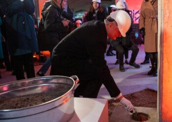 Biotechnologijų miesto „Bio city“ statybų pradžios renginys | R. Dačkaus nuotr.