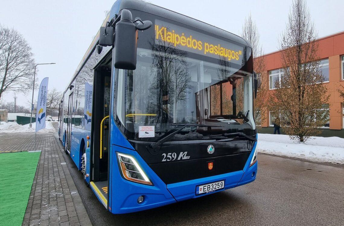 Elektrinis autobusas | klaipeda.lt nuotr.