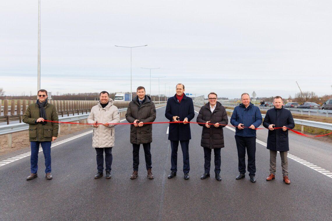 Eismui atidaryta nauja 6 km „Via Baltica“ kelio atkarpa | sumin.lrv.lt nuotr.