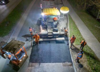 Gatvių remontas | S. Žiūros nuotr.