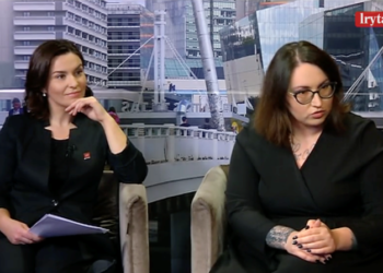 VšĮ Domeikavos vienybė įkūrėja Dalia Grakulskytė ir Teisingumo ministrė E.Dobrovolska laidoje | VšĮ Domeikavos vienybė, TV laidos ekrano nuotr.