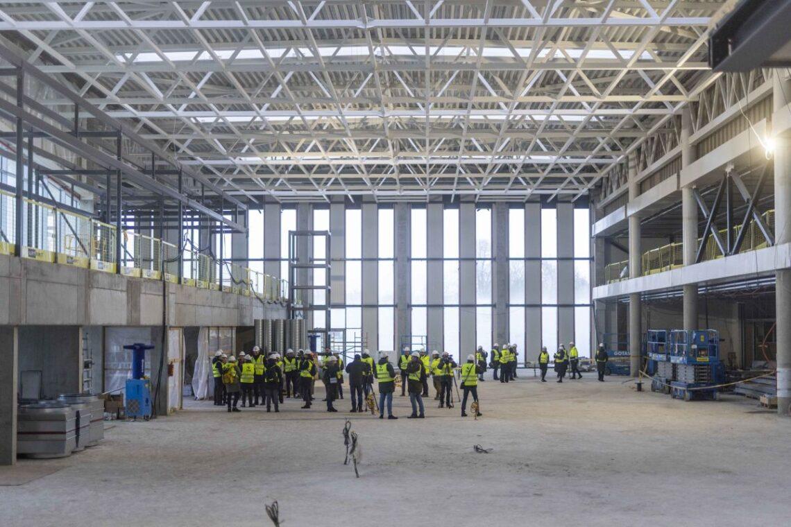 Vilniaus oro uosto išvykimo terminalo statybos | ltou.lt nuotr.