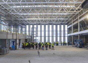 Vilniaus oro uosto išvykimo terminalo statybos | ltou.lt nuotr.